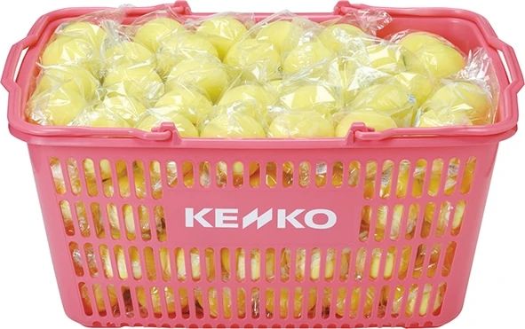 Piłki soft tennis Kenko – żółte, kosz 10 tuzinów (120 szt.)